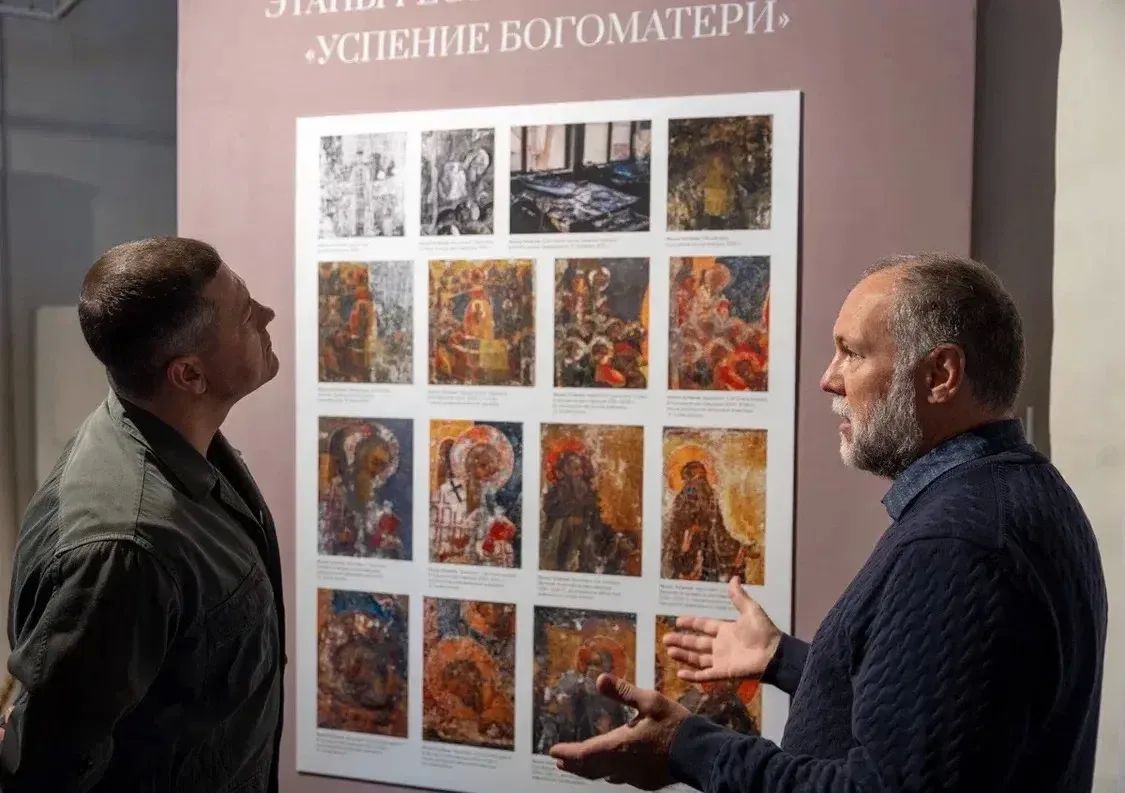 Михаил Ведерников: Уникальная псковская икона «Успение Пресвятой Богородицы» (Облачное Успение) XVI века вернулась в Псков спустя 50 лет реставрации Михаил Ведерников: Уникальная псковская икона «Успение Пресвятой Богородицы» (Облачное Успение) XVI века вернулась в Псков спустя 50 лет реставрации