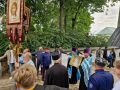 Традиционный крестный ход вокруг Псково-Печерского монастыря