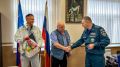 Поздравляем с юбилеем!. Сегодня коллектив Главного управления МЧС России по Псковской области поздравил с 65-летним юбилеем ветерана Владимира Сергеевича Петрова