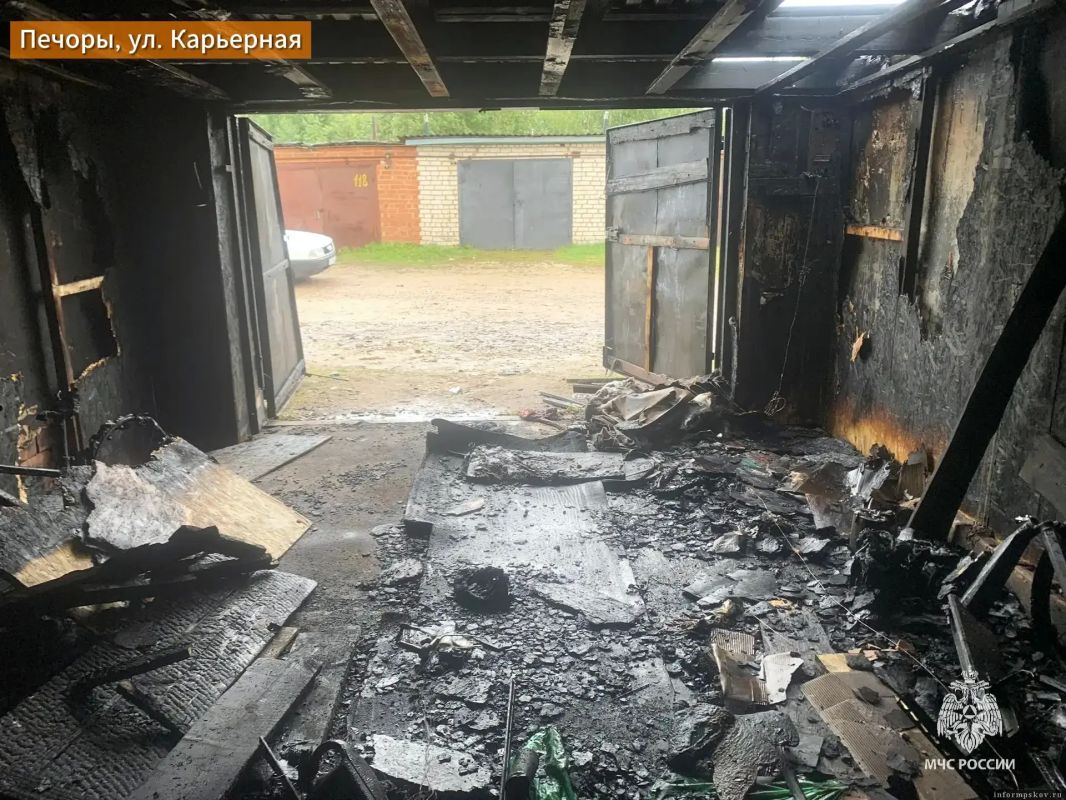 Короткое замыкание привело к пожару в гаражном кооперативе Короткое замыкание привело к пожару в гаражном кооперативе