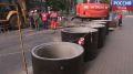 На Октябрьском проспекте в Пскове завершена замена сетей водоотведения