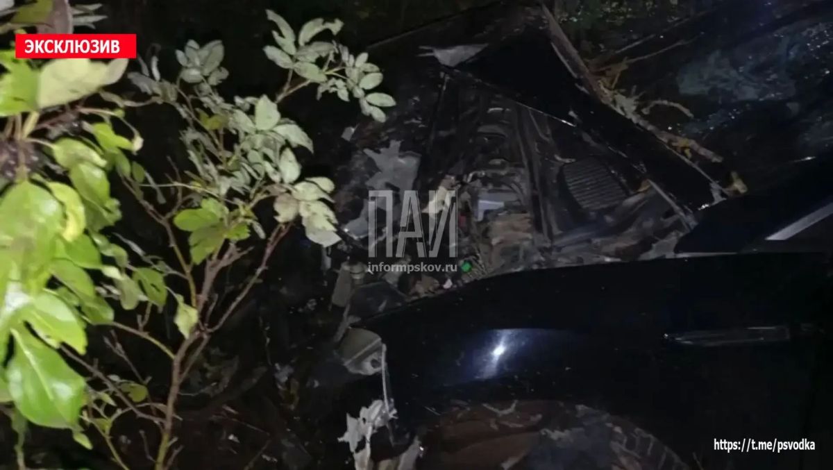 На 14м километре автодороги Псков – Гдов, у поворота на Жидилов Бор, произошло ДТП На 14м километре автодороги Псков – Гдов, у поворота на Жидилов Бор, произошло ДТП
