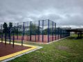 В деревне Тямша завершены работы по устройству современной «умной» спортивной площадки рядом с гимназией