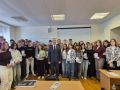 В День финансиста руководитель Управления Федерального казначейства по Псковской области Дмитрий Губин провёл встречу со студентами второго курса факультета «Экономика и финансы» Псковского государственного университета