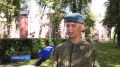 У памятника Кутузову в Пскове сегодня прошёл митинг, посвящённый годовщине Бородинского сражения