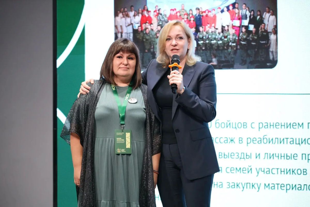 Руководитель Комитета семей воинов Отечества Юлия Белехова поблагодарила Псковский штаб за работу Руководитель Комитета семей воинов Отечества Юлия Белехова поблагодарила Псковский штаб за работу