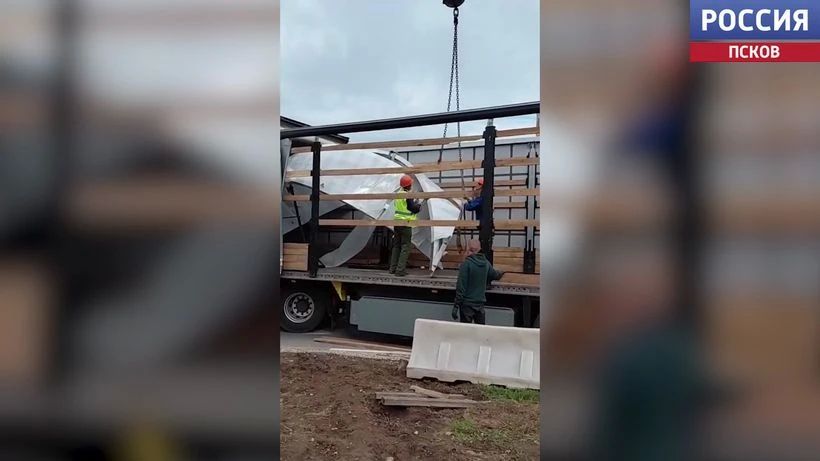 Воздушная инсталляция: в центре Пскова появится стрекоза с перфорированными крыльями Воздушная инсталляция: в центре Пскова появится стрекоза с перфорированными крыльями