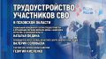 Брифинг, посвящённый возможностям участников и ветеранов специальной военной операции, а также их семей при трудоустройстве, пройдёт в медиацентре ПАИ сегодня, 17 сентября, в 11:00
