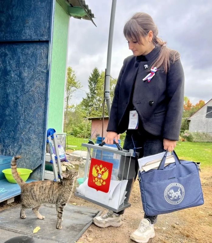 Голосование продолжается!. В Псковской области сейчас проходит выездное голосование Голосование продолжается!. В Псковской области сейчас проходит выездное голосование