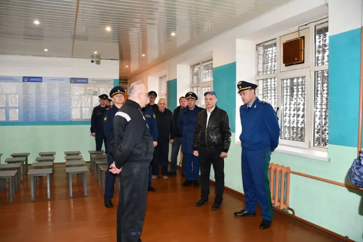 Прокурор Псковской области проверил соблюдение законодательства в ФКУ ИК-3 УФСИН России по Псковской области