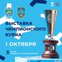 Главный трофей чемпионата СЗФО по футболу среди мужских команд выставят в Пскове, на стадионе «Машиностроитель» 1 октября