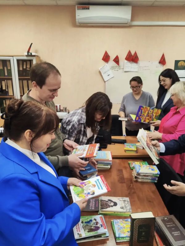 Росгранстрой принял участие в благотворительном сборе книг Росгранстрой принял участие в благотворительном сборе книг