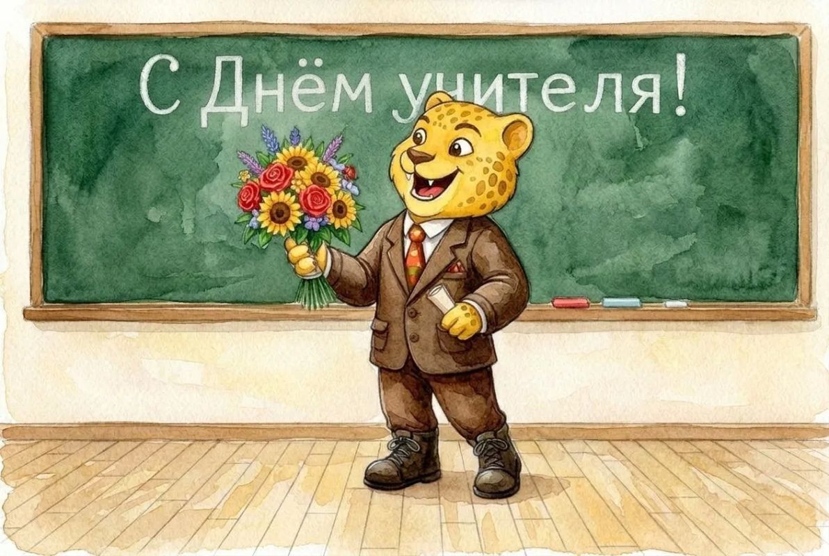 С Днём учителя!. За каждым школьным уроком стоит огромный труд, терпение и желание помочь ребёнку найти свой путь Учителя не просто передают знания — они учат думать, делать выбор, не бояться ошибок и отвечать за свои решения