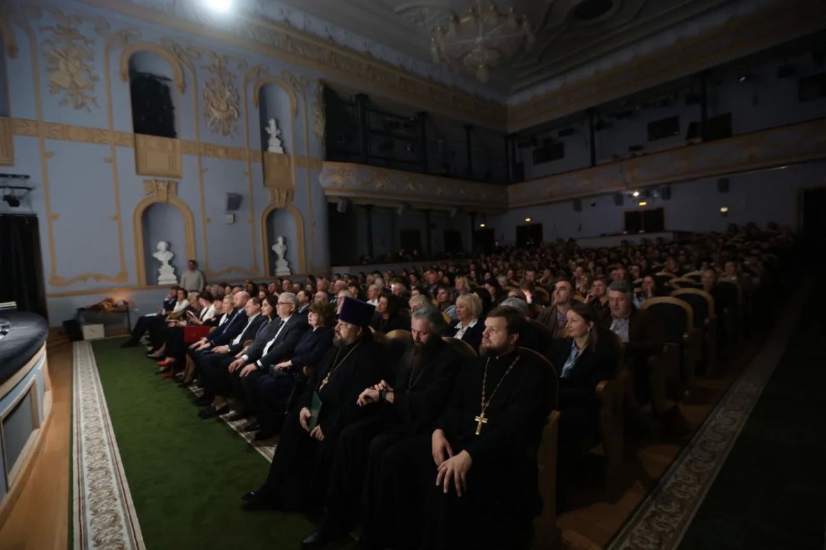 Празднование 150-летия Псковского музея-заповедника в театре драмы имени А. С. Пушкина Празднование 150-летия Псковского музея-заповедника в театре драмы имени А. С. Пушкина