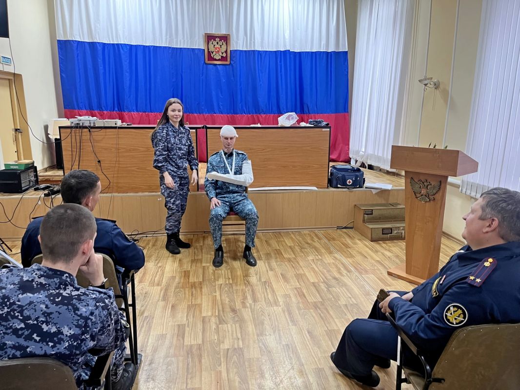 В ИЦ-1 проведено занятие по оказанию первой медицинской помощи В ИЦ-1 проведено занятие по оказанию первой медицинской помощи