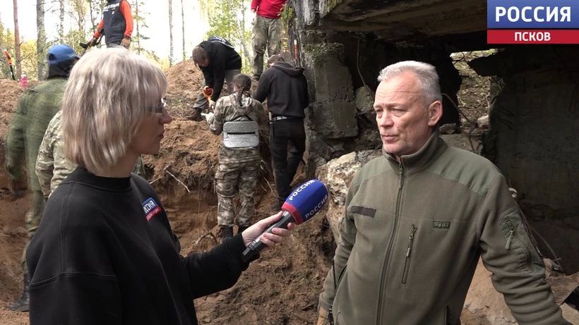 ДОТ, останки и личные вещи: что нашли поисковики под Себежем ДОТ, останки и личные вещи: что нашли поисковики под Себежем