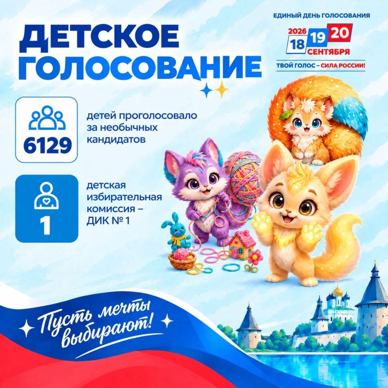 Итоги ЕДГ-2026: самые юные избиратели сделали свой выбор!