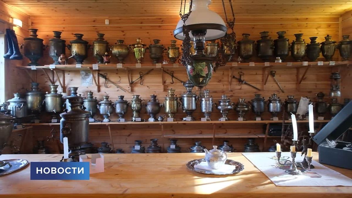 Золотая осень у самовара. В двух километрах от Старого Изборска есть место, где городская суета исчезает без следа