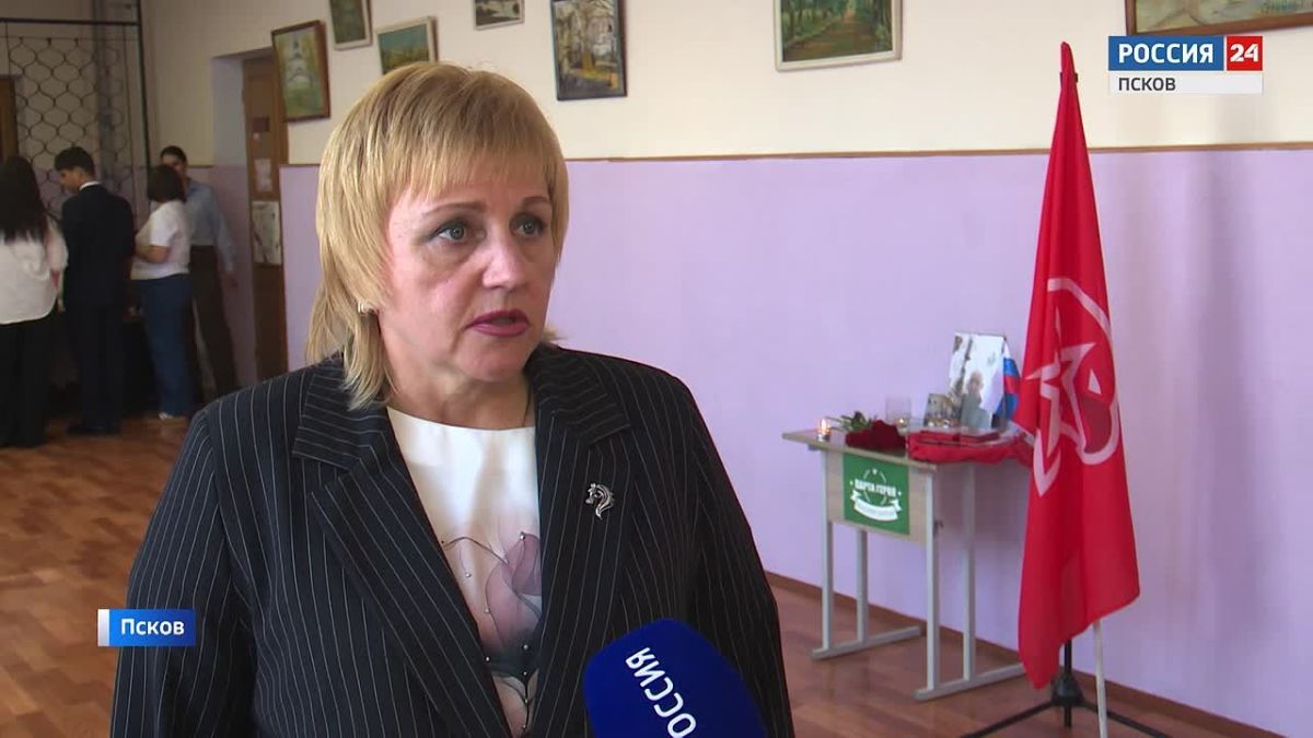 Ученики школы-интерната Пскова пополнили ряды Юнармии