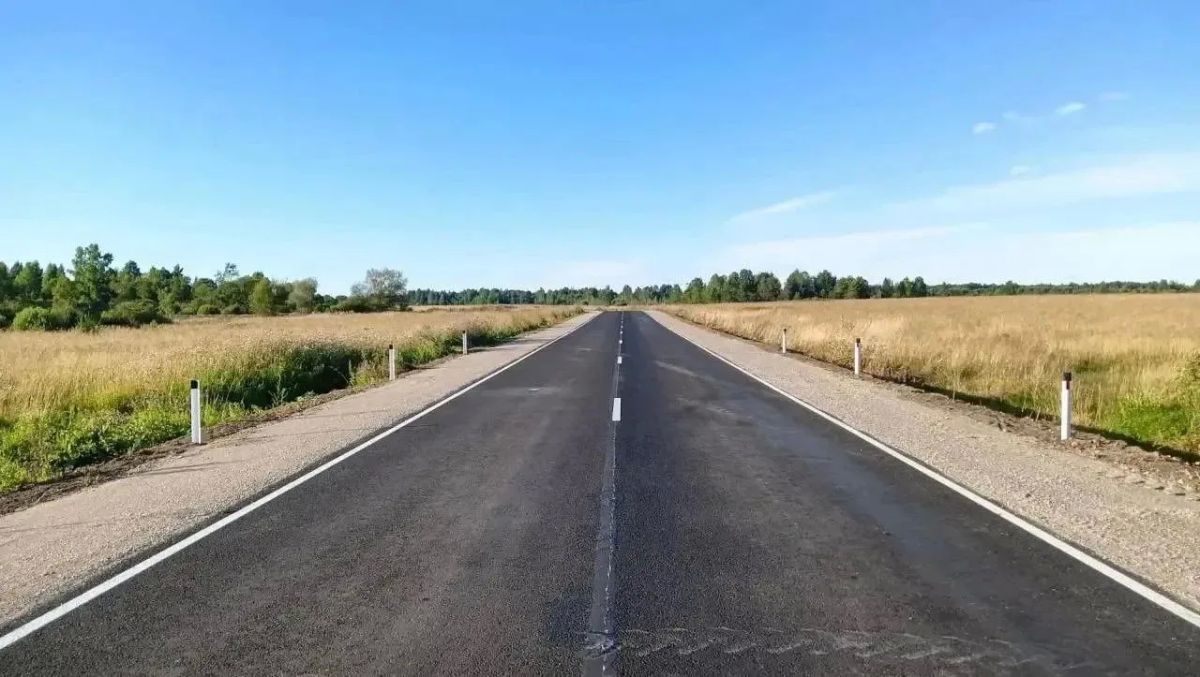 В Дновском округе завершён ремонт дороги Гривки – Новодети В Дновском округе завершён ремонт дороги Гривки – Новодети